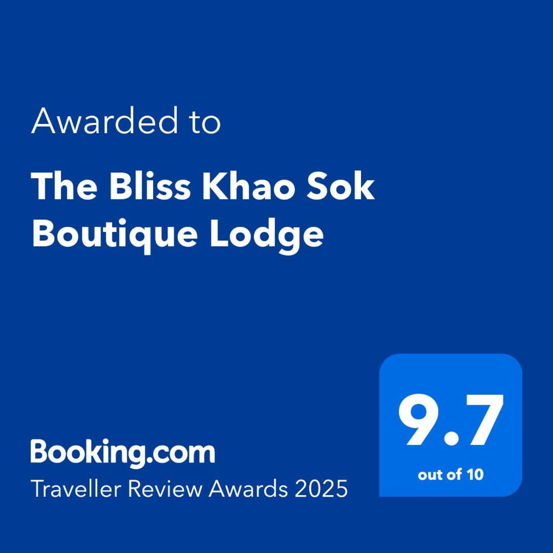 The Bliss Khao Sok Boutique Lodge Khao Sok National Park 外观 照片